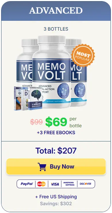 MemoVolt 90 day supply